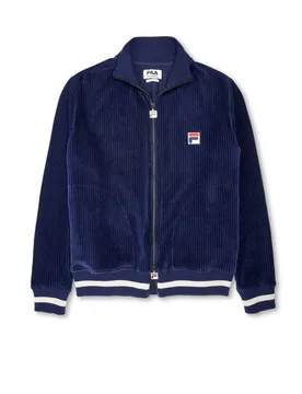 X Oliver Spencer Hayward Jersey Jacket - XS - FILA - FashionsVida