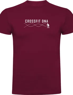 T-shirt à Manches Courtes Crossfit Dna Dark Red 3XL - Kruskis - FashionsVida