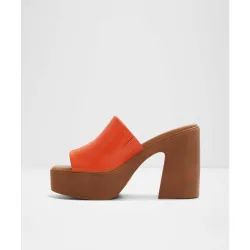 Mules de tacón de mujer con punta cuadrada