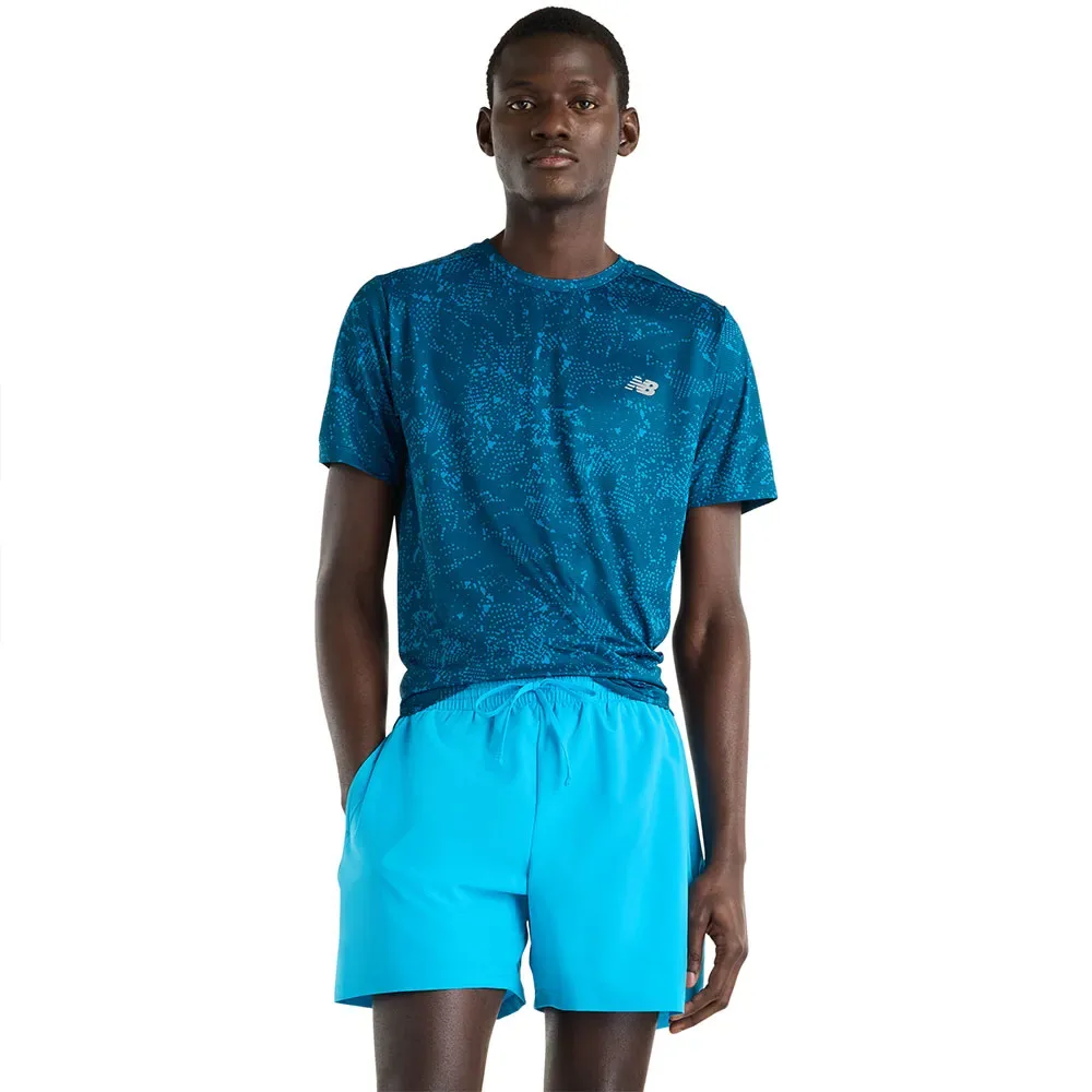 Sport Essential 5´´ Shorts Blue L Men - New Balance - FashionsVida