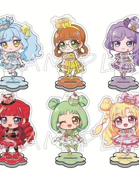 Himitsu no AiPri 10cm Acrylic Stand Keychain Cute Idol Chibi Kawaii Anime Desktop Display Ornament Otaku Fan Collection Gift - Aliexpress - FashionsVida