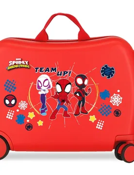 Maleta infantil Spidey and friends con dos ruedas multidireccionales - Personajes - FashionsVida