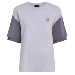 Womens Sol Violet Purple T-Shirt Cotton - Size Small