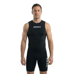 Streamline Sleeveless Trisuit Black / Red M Men