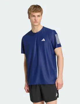 T-shirt Own The Run M Tall Dark Blue - Adidas - FashionsVida