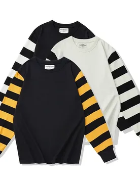 Spring and Autumn Fashion Zebra Stripe T-shirt 3D Printed Cotton Long Sleeve Men's Long Sleeve Casual Loose T Premium Basic Top - Aliexpress - FashionsVida