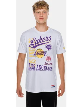 Camiseta de hombre LA Lakers US Edit - new era - FashionsVida
