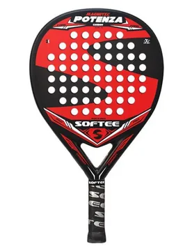Potenza Magnetic Padel Racket Black / Red One Size - Softee - FashionsVida