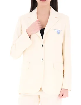Blazer monopetto LIU JEANS PANNA 44 - Liu jo - FashionsVida