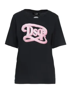 Camiseta Mujer Negro M,S,XS,XXS Mujer - Dsquared2 - FashionsVida