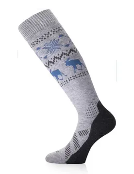 Chaussettes Longues Fww 858 Grey EU 42-45 Homme - Lasting - FashionsVida