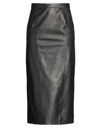 Midi-Rock Damen Schwarz 36 Damen