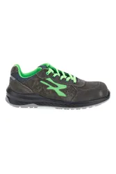 Scarpe antinfortunistiche da uomo grigio verde basse in pelle U. Power Denver S1PS FO SR ESD 41