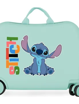 Maleta infantil 2 ruedas multidireccionales aloha stitch con capacidad de 34l - Disney - FashionsVida