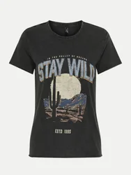 Only T-Shirt Lucy Schwarz XL