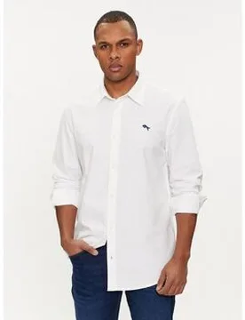 Hemdbluse 112350485 Ls Shirt-White Oxford Eu S;Eu M;Eu Xl Male - Wrangler - FashionsVida
