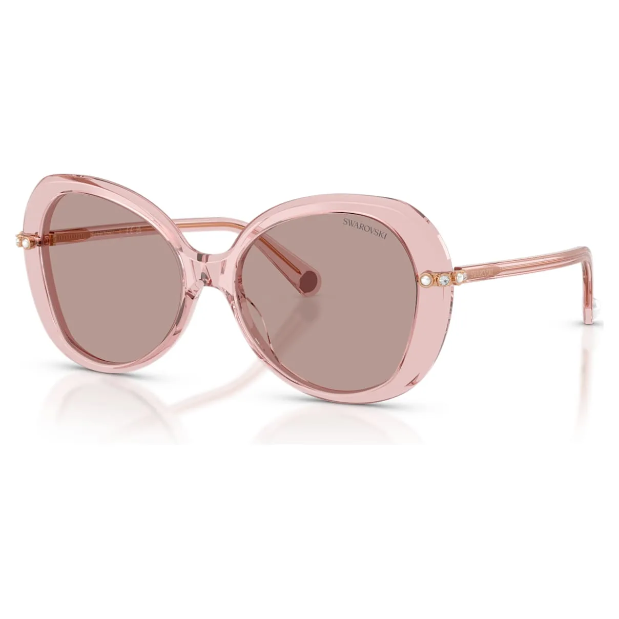 Occhiali da sole, Forma a farfalla, SK6059, Rosa OS - Swarovski - FashionsVida