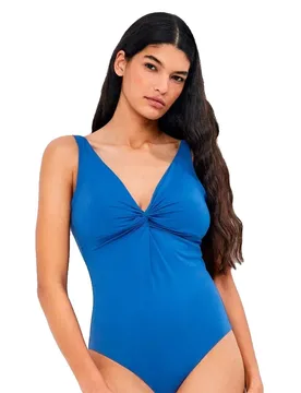 Shaping Effect Without Wire Swimsuit Blue 48 Women - GISELA - FashionsVida