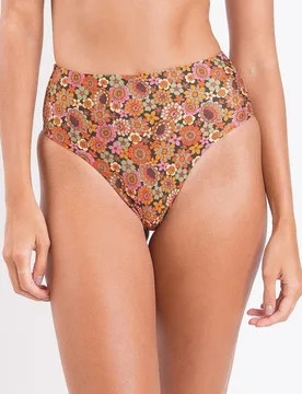 Braga de bikini culotte estampada - Río de Sol - FashionsVida