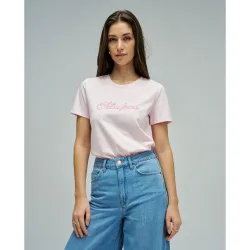 Camiseta con branding de mujer