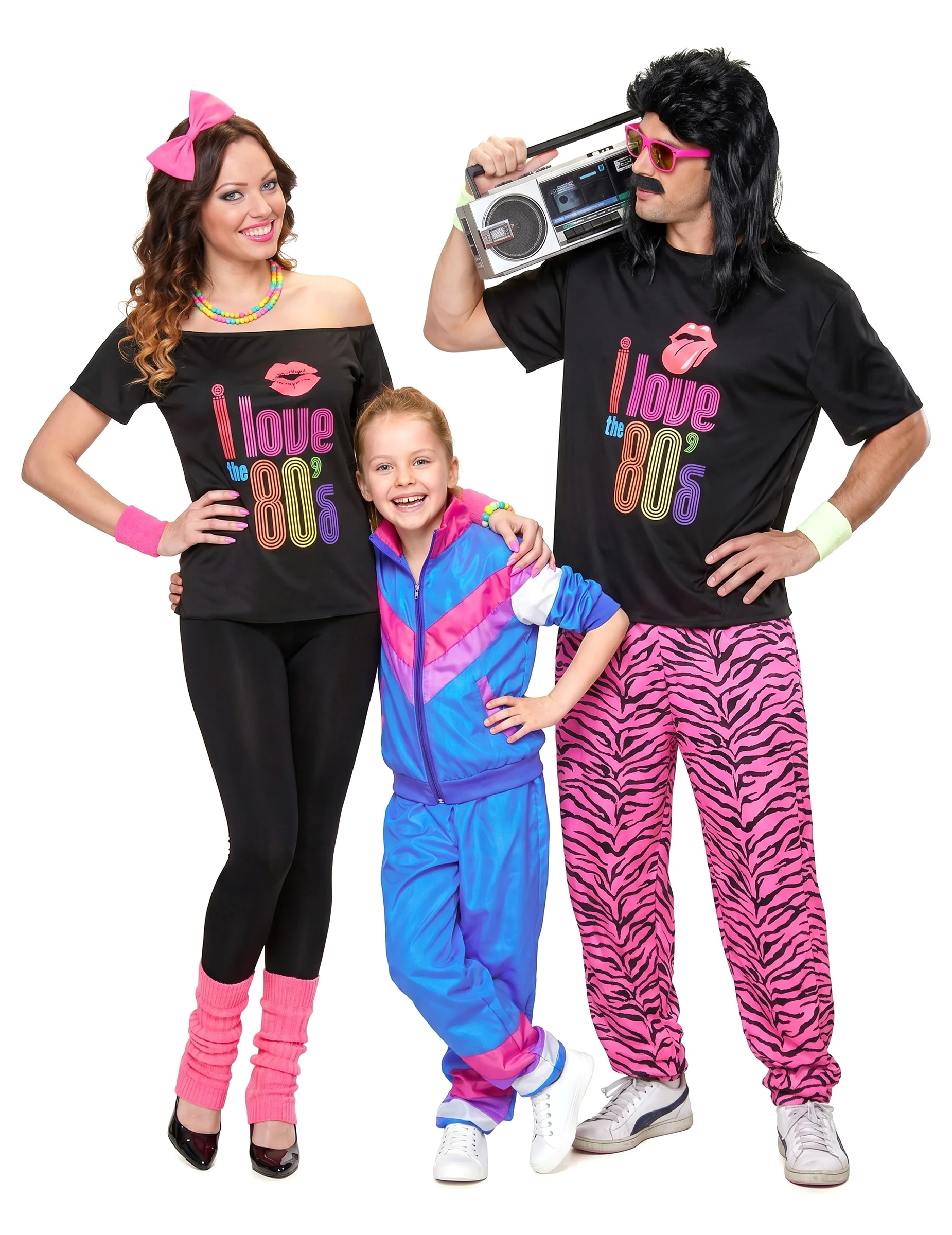 BCI 80er Jahre Familien-Kostümset - BCI - FashionsVida
