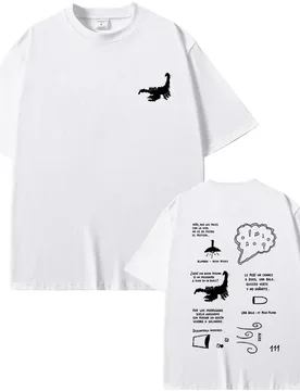 Rapper Milo J 111 Merch 2026 T-shirt Men Hip Hop Fashion Pop Music T Shirts Men's Casual Cotton Oversized T-shirts Streetwear - Aliexpress - FashionsVida