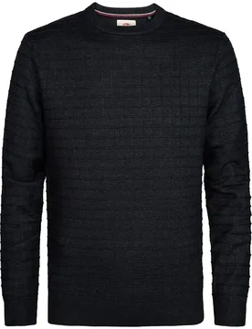 Maglione M-3060-kwr269 Deep Black XL - Petrol industries - FashionsVida