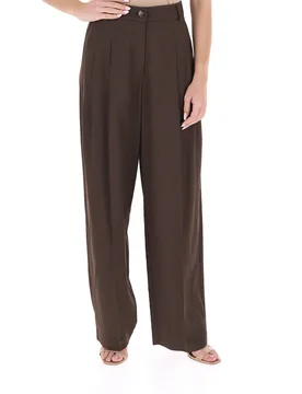 Pantalone con pinces TESTA DI MORO S - VICOLO - FashionsVida