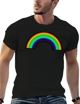 A Rainbow of Rainbow Geckos T-Shirt man clothes anime stuff men t shirts - Aliexpress - FashionsVida