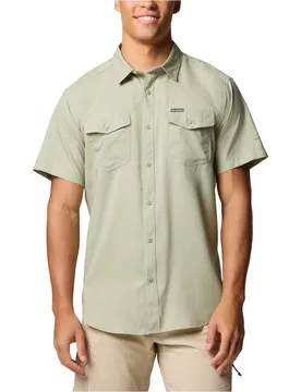 Utilizer ii camisa montaña manga corta hombre Verde (M) - Columbia - FashionsVida