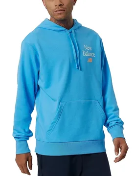 New Essentials Celebrate Hoodie Vibrant sky S Herren - Balance - FashionsVida