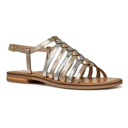 Sandali Maddalusiac Multi Strap Light Gold / Silver EU 38 1/2