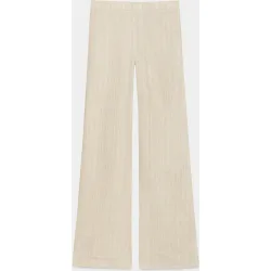 Pantalón de mujer campana con rayas