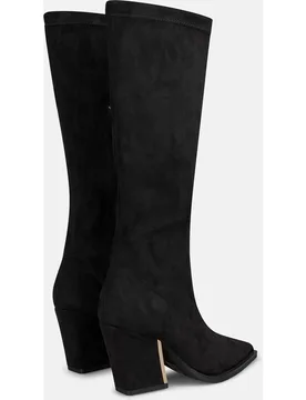 Botas básicas de mujer con cierre cremallera y tacón cuadrado - Alma en Pena - FashionsVida