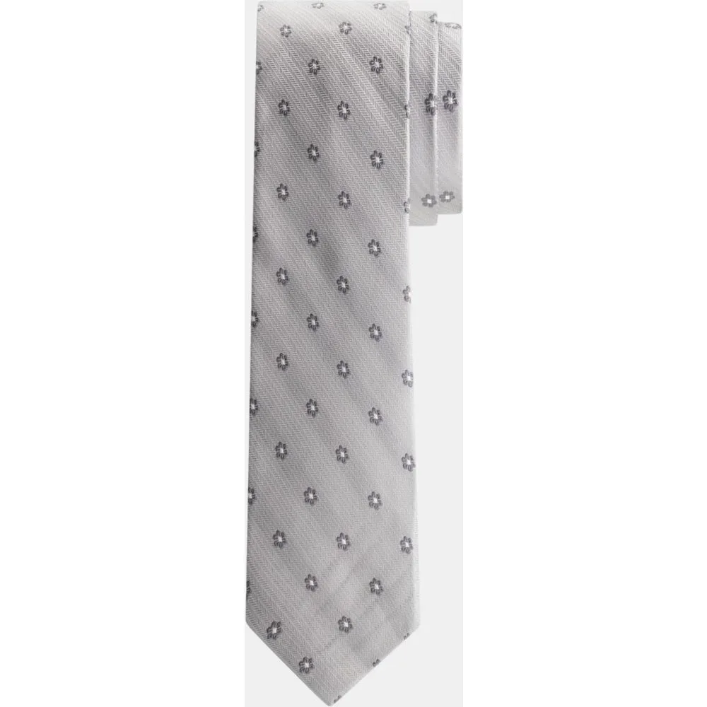 Corbata de hombre de seda con flores - Michael Kors - FashionsVida