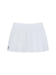 Damen Tennisskirt Court Pleated weiss M W