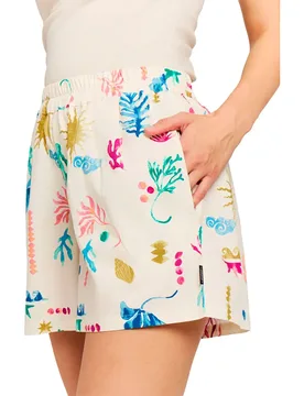 Short Escape Canvas Off White XS - Protest - FashionsVida