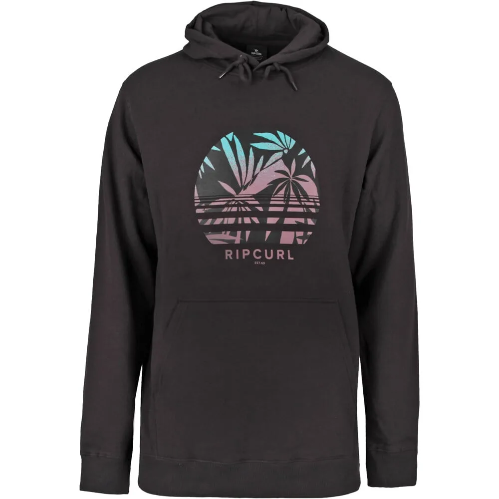 Sunset flower sudadera hombre Negro (M) - Rip curl - FashionsVida