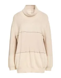 Rollkragenpullover Damen Beige 32,34,36 Damen