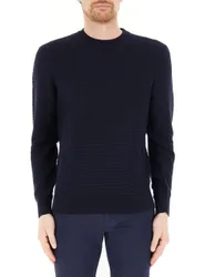 Maglione in cotone BOSS BLU NAVY L