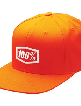 Cappellino Snapback Icon Orange - 100percent - FashionsVida