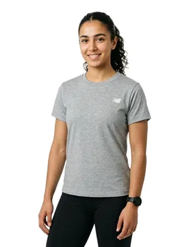 Maglietta A Maniche Corte Sport Essentials Jersey Athletic Grey XS - New Balance - FashionsVida