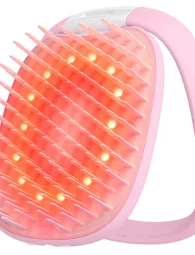 Flip Led Detangling Hairbrush Pearl Pink - Foreo - FashionsVida