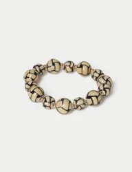 Sphere Stretch Bracelet Black Mix female