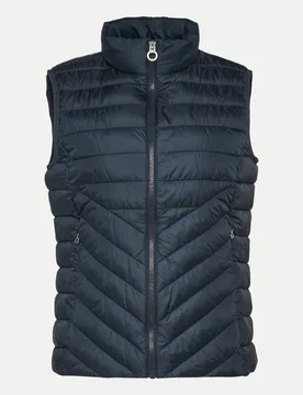 RED LABEL Slim-Fit Steppweste Blau 38 - S. Oliver - FashionsVida