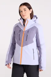Valais Womens Extreme Waterproof Ski Jacket - Purple - Purple - Size: 14