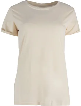 Noother camiseta manga corta mujer Beige (XS) - Noona - FashionsVida