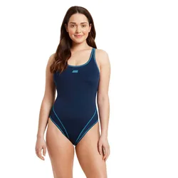 Master Back Swimsuit Navy 40 Women