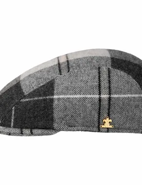 Montaretto Cashmere Flat Cap by Gold - grey - Size: 62 cm - Lierys - FashionsVida