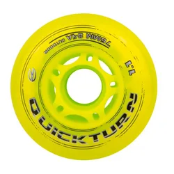 Roues De Patins 4 Unités Yellow 64 mm / 84A unisex